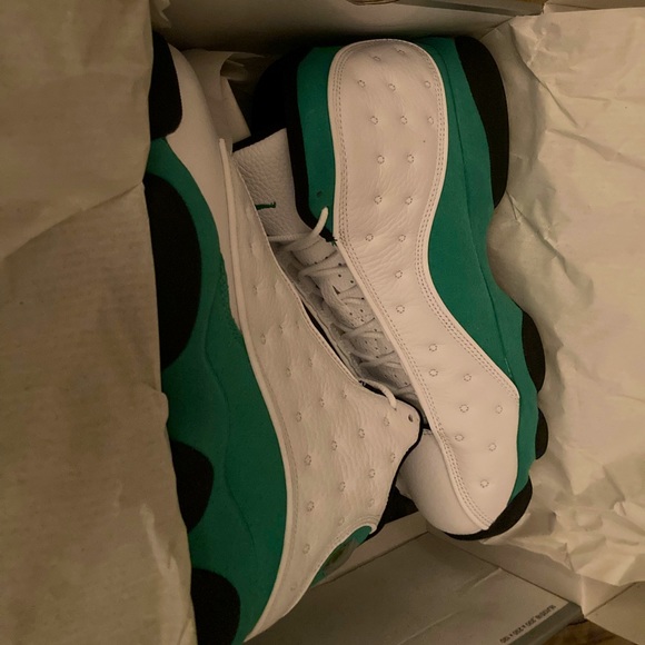 Lucky Green Air Jordan 13’s